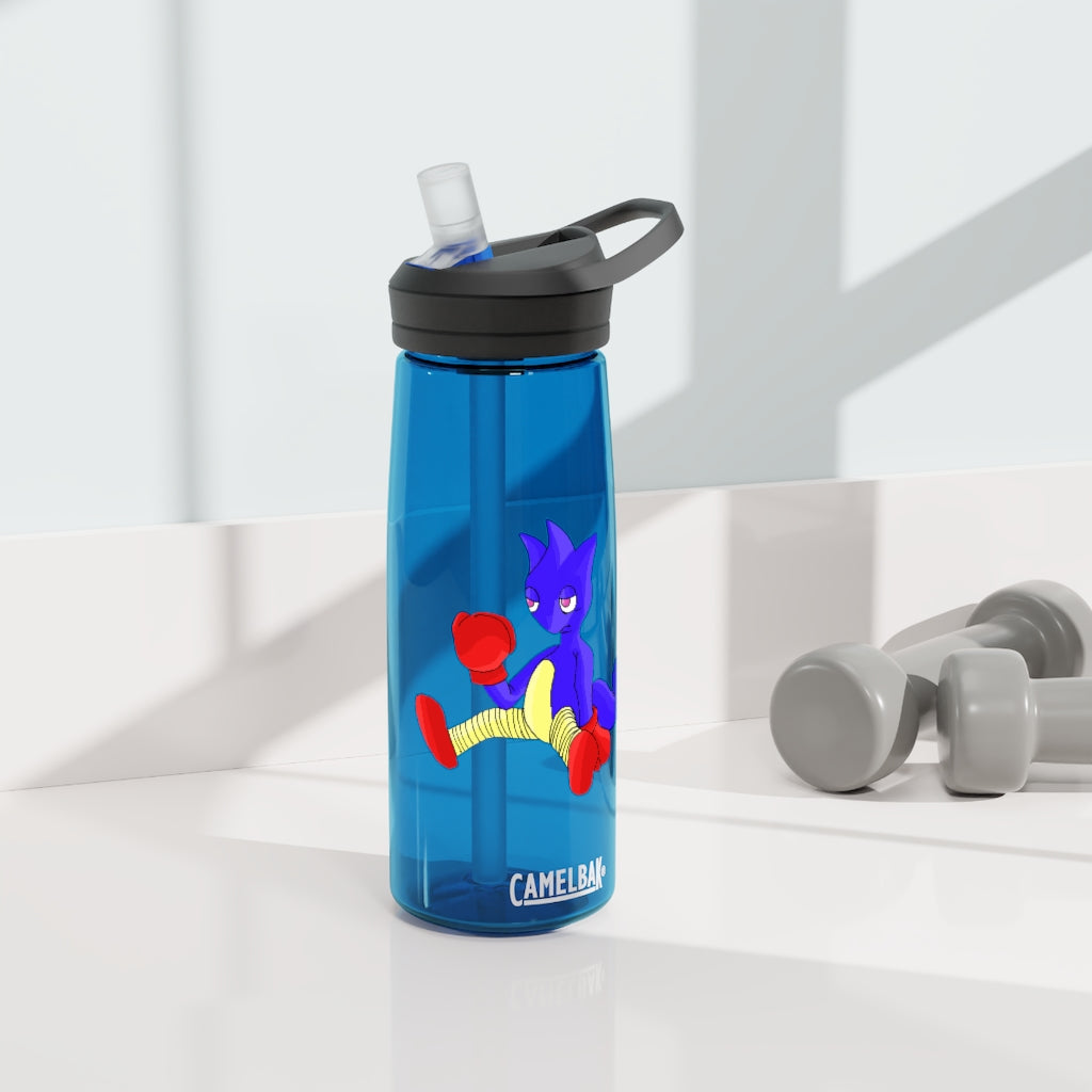 Megatare CamelBak Eddy® Water Bottle in 20oz and 25oz sizes, showcasing its robust design and spill-proof valve.